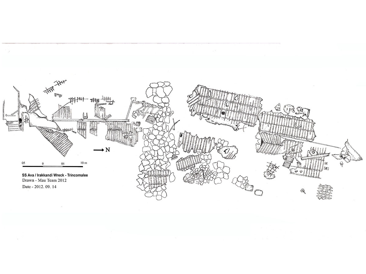 Site Plan of SS Ava